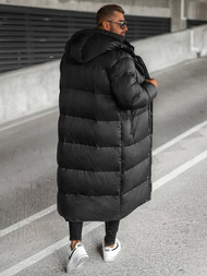 Ανδρικό χειμερινό μπουφάν μαύρο OZONEE O/M3202Z