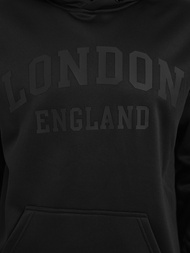 Ανδρικό Φούτερ με Κουκούλα μαύρο OZONEE JS/8B1986/3