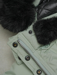 Γυναικείο μπουφάν mέντα OZONEE O/W377