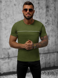 Ανδρικό μπλουζάκι Πράσινος OZONEE JS/8T250/29