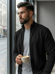 Ανδρικό πουλόβερ μαύρο OZONEE JS/59B3605/3