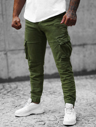 Ανδρικό παντελόνι jogger Πράσινος OZONEE NB/MP0105MV