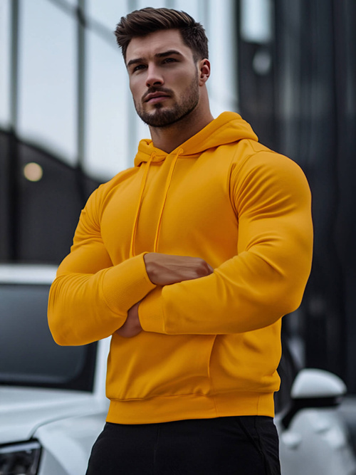 Ανδρικό Φούτερ καμήλα OZONEE JS/2009Z