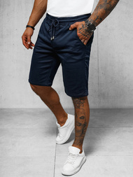 Ανδρικό σόρτς chino ναυτικό μπλε OZONEE NB/MP0266BS