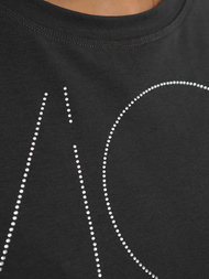 Γυναικείο μπλουζάκι γραφίτη OZONEE JS/YJ77841