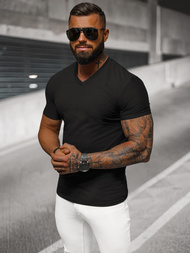 Ανδρικό μπλουζάκι μαύρο OZONEE NB/MT3099