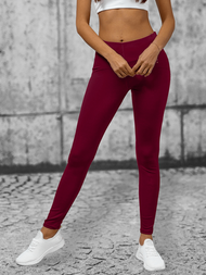 Γυναικείο κολάν μπορντό OZONEE O/YY9276