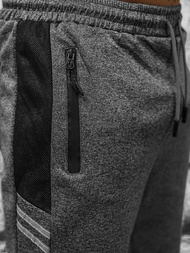 Ανδρικό σόρτς φόρμας γραφίτη OZONEE JS/8K280