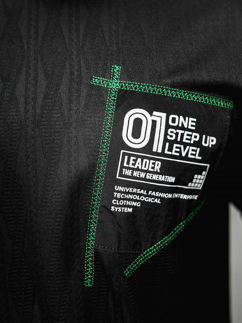 Ανδρικό μπλουζάκι μαύρο OZONEE O/3C333