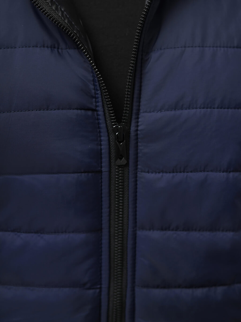 Ανδρικό μπουφάν ναυτικό μπλε OZONEE JS/8M985/215