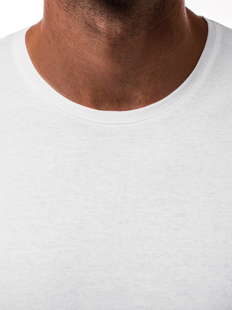 OZONEE O/1207 Ανδρικό μπλουζάκι λευκό