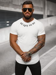 Ανδρικό μπλουζάκι λευκό OZONEE O/T7256