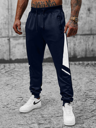 Ανδρικό παντελόνι φόρμας ναυτικό μπλε OZONEE JS/8K182