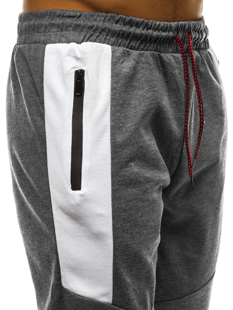 Ανδρικό παντελόνι φόρμας γραφίτη OZONEE JS/JZ11011