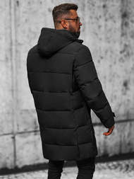 Ανδρικό μπουφάν μαύρο OZONEE JS/31M5011