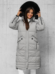 Γυναικείο μπουφάν Γκρί OZONEE O/W377