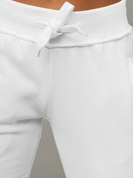 Γυναικείο παντελόνι φόρμας λευκό OZONEE JS/CK01Z