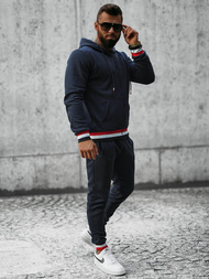 Ανδρικό σετ φόρμας ναυτικό μπλε OZONEE JS/8C65/25