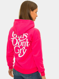 Γυναικείο φούτερ με κουκούλα Ροζ OZONEE JS/B26013