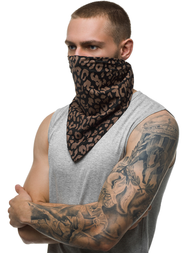 Ανδρική μπαντάνα μαύρο OZONEE BND104