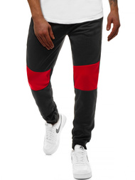 Ανδρικό παντελόνι φόρμας μαύρο OZONEE JS/JZ11015