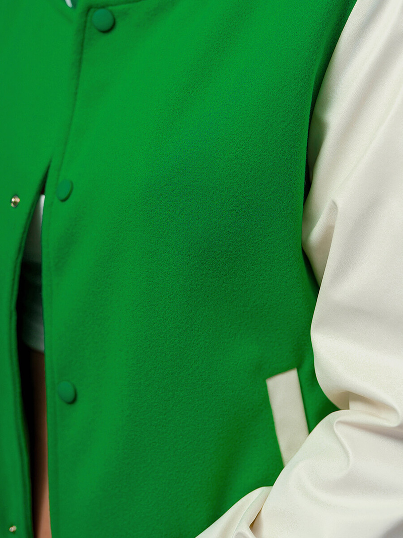 Γυναικείο μπουφάν Πράσινος OZONEE JS/16M9069/236