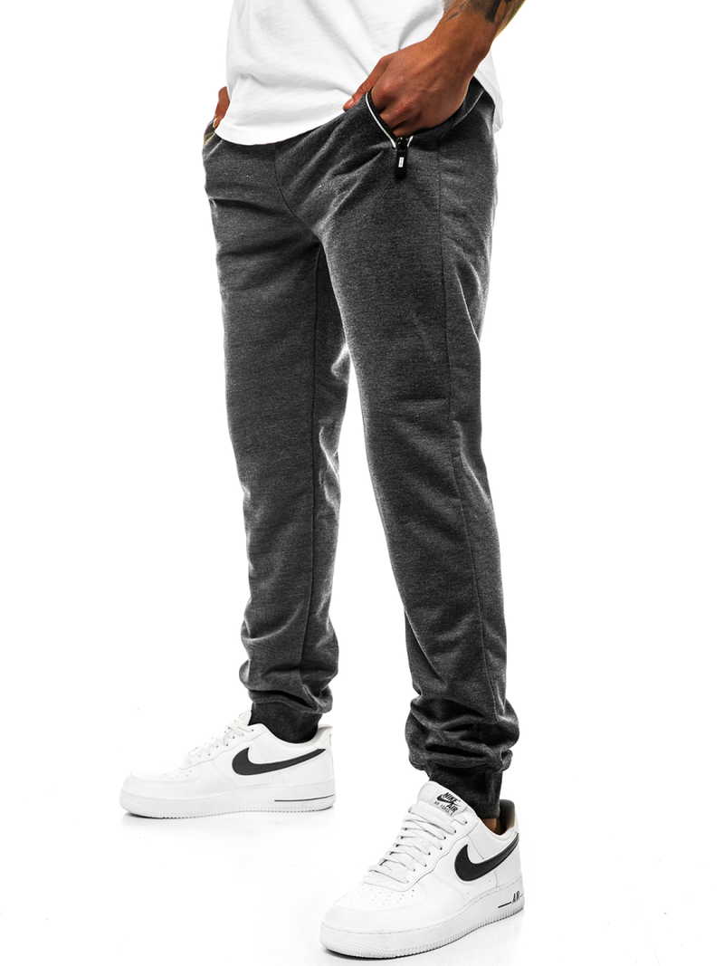 Ανδρικό παντελόνι φόρμας γραφίτη JS/XW001S