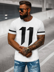 Ανδρικό μπλουζάκι λευκό OZONEE O/8T1262/1