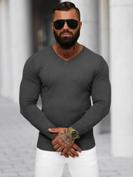 Ανδρικό πουλόβερ Γραφίτης OZONEE NB/MMB601/3Z