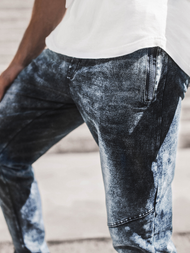 Ανδρικό παντελόνι jogger μπλε OZONEE JS/KK1027
