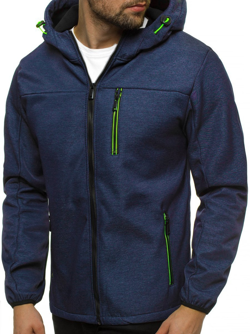 Ανδρικό μπουφάν Softshell ναυτικό μπλε OZONEE JS/KS2213