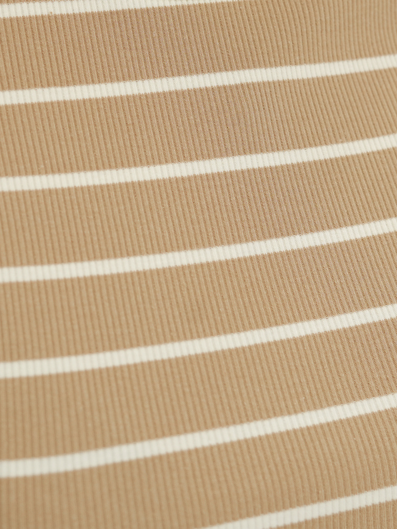 Γυναικείο μπλουζάκι mπεζ OZONEE JS/96T659/6