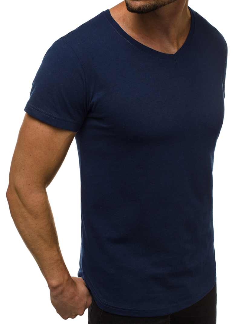 Ανδρικό μπλουζάκι ναυτικό μπλε OZONEE O/2309