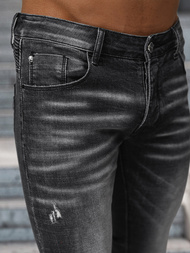 Ανδρικό τζιν παντελόνι mαύρος OZONEE NB/MP0070N