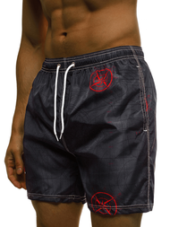 Ανδρικό μαγιό μαύρο OZONEE JS/ST073