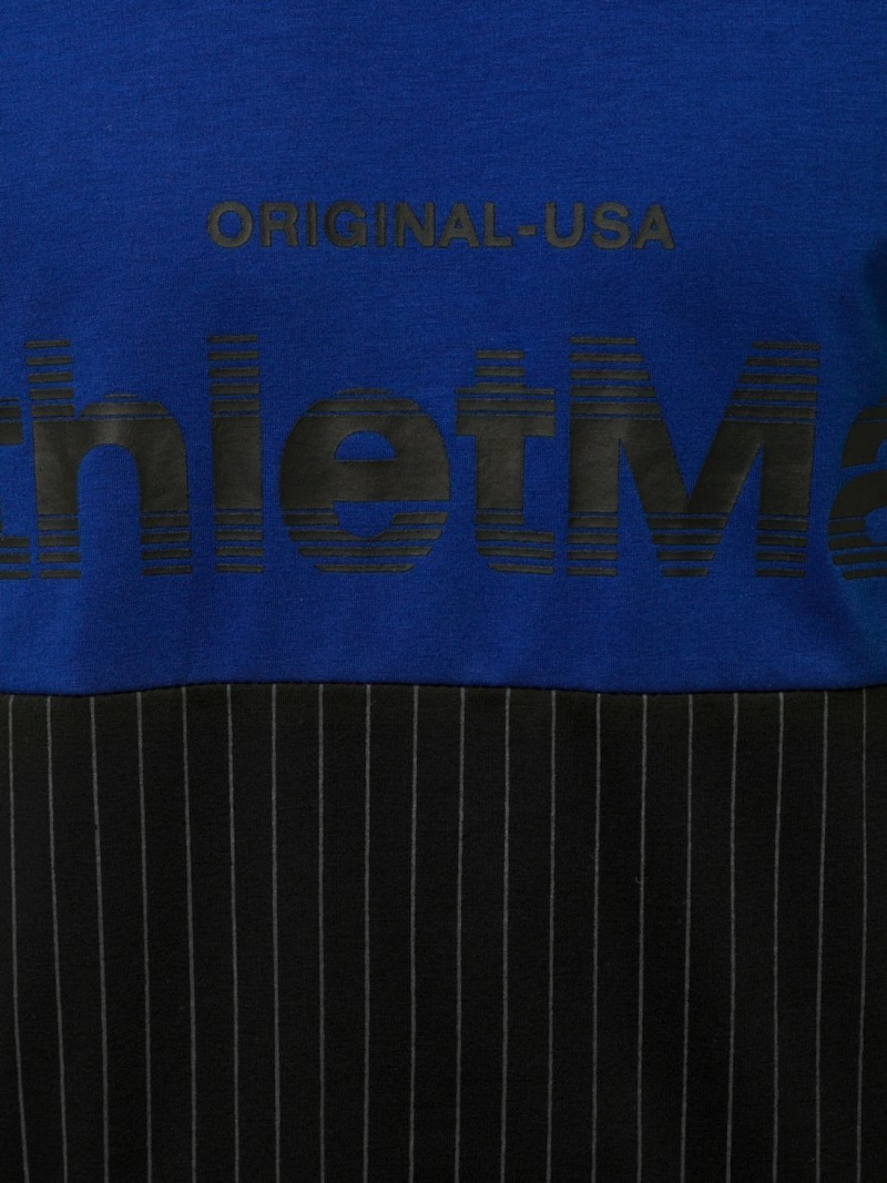 Ανδρικό αμάνικο μπλουζάκι μπλε OZONEE JS/SS11065Z