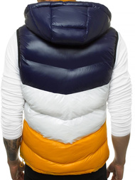 Ανδρικό αμάνικο μπουφάν ναυτικό μπλε OZONEE N/6501