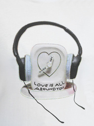 Γυναικείο μπλουζάκι Λευκό και μαύρο OZONEE DJ77806