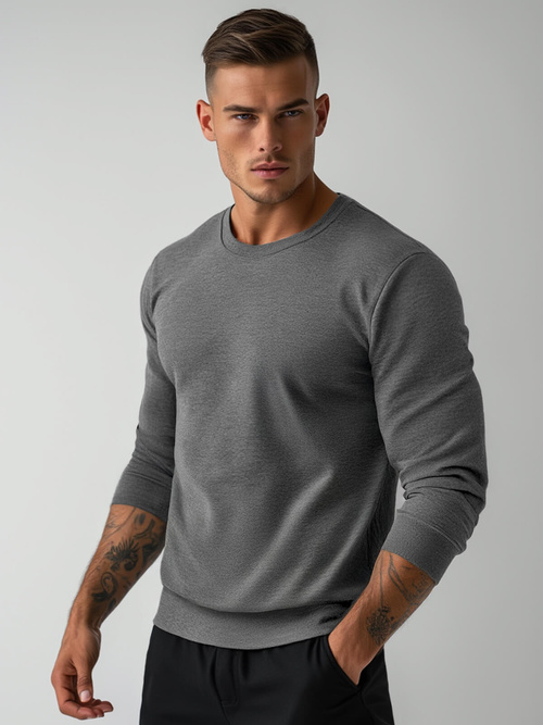 Ανδρικό Φούτερ γραφίτη OZONEE JS/2001-10Z