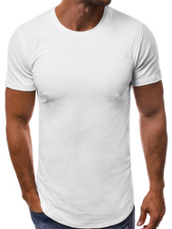 OZONEE O/1207 Ανδρικό μπλουζάκι λευκό