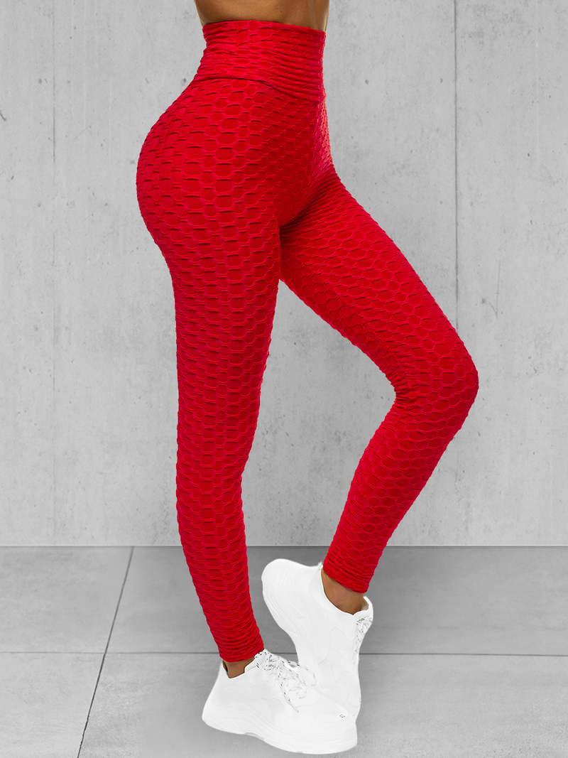 Γυναικείο σετ φόρμας δύο κομματιών Κόκκινο OZONEE JS/YW88037/5