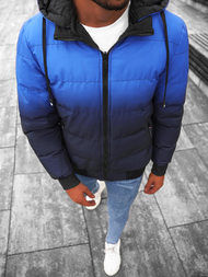 Ανδρικό μπουφάν mπλε/ναυτικό μπλε OZONEE JS/M760/215