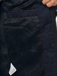 Ανδρικό χειμερινό μπουφάν ναυτικό μπλε OZONEE JS/J1902