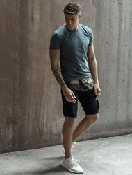 Ανδρικό μπλουζάκι γραφίτη OZONEE O/1115Z