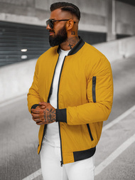 Ανδρικό μπουφάν kαμήλα OZONEE JS/AK95Z