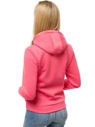 Γυναικείο φούτερ με κουκούλα κοράλλι OZONEE JS/W02