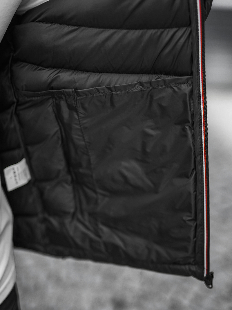 Ανδρικό μπουφάν μαύρο OZONEE JS/SM71