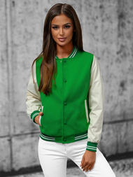 Γυναικείο μπουφάν Πράσινος OZONEE JS/16M9069/236