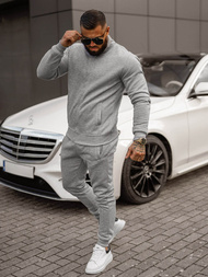 Ανδρικό σετ φόρμας γκρι OZONEE JS/68C10385/2Z