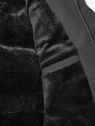 Ανδρικό μπουφάν μαύρο OZONEE JS/31M5011